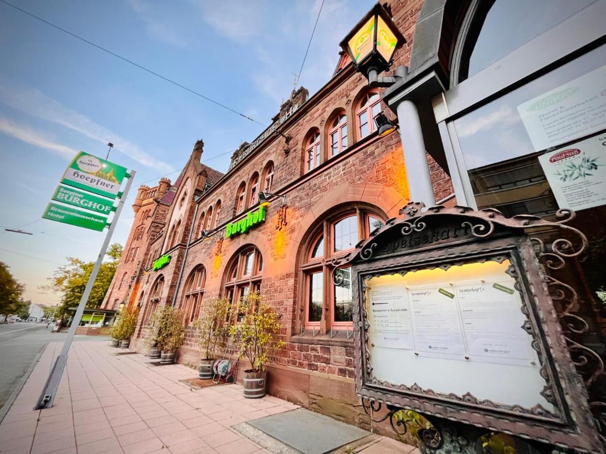 Hotel Hoepfner Burghof คาร์ลสรูเฮอ ภายนอก รูปภาพ